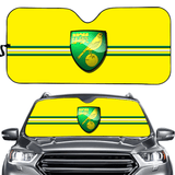Norwich City England Premier League Car Windshield Sun Shade