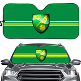 Norwich City England Premier League Car Windshield Sun Shade