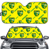 Norwich City England Premier League Car Windshield Sun Shade