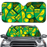 Norwich City England Premier League Car Windshield Sun Shade