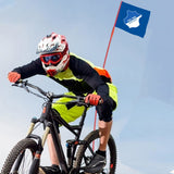 1899 Hoffenheim Bundesliga Fahrrad Fahrrad Hinterrad Flagge