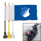 1899 Hoffenheim Bundesliga Motorrad-Gepäckträger-Flagge