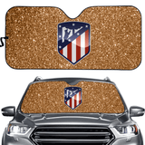 Atlético de Madrid La Liga Cortina de sombra del parabrisas del automóvil