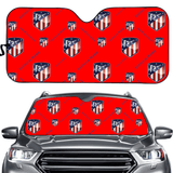 Atlético de Madrid La Liga Cortina de sombra del parabrisas del automóvil