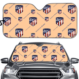 Atlético de Madrid La Liga Cortina de sombra del parabrisas del automóvil