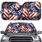 Atlético de Madrid La Liga Cortina de sombra del parabrisas del automóvil