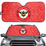 Brentford England Premier League Car Windshield Sun Shade