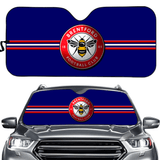 Brentford England Premier League Car Windshield Sun Shade