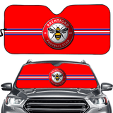 Brentford England Premier League Car Windshield Sun Shade