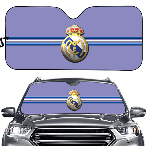 Real Madrid La Liga Cortina de sombra del parabrisas del automóvil