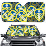 Leeds United England Premier League Car Windshield Sun Shade