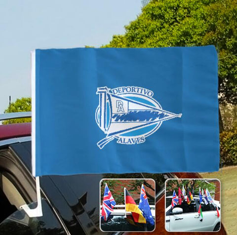 Alaves La Liga Bandera de la ventanilla del coche