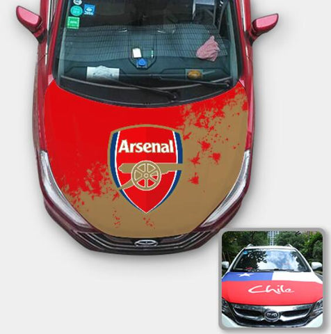 Arsenal Premier League England Car Auto Hood Engine Cover Protector