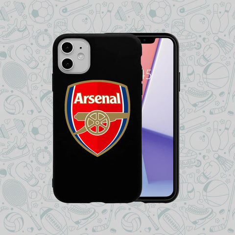 Phone Case Rubber Plastic Premier League-Arsenal Print