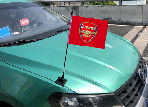Arsenal Premier League Car Hood Flag