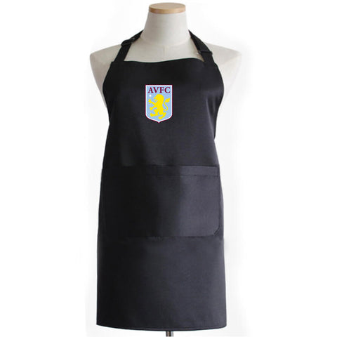 Aston Villa Premier League England BBQ Kitchen Apron Men Women Chef