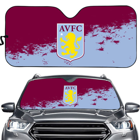 Aston Villa England Premier League Car Windshield Sun Shade