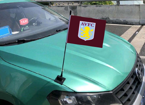 Aston Villa Premier League Car Hood Flag