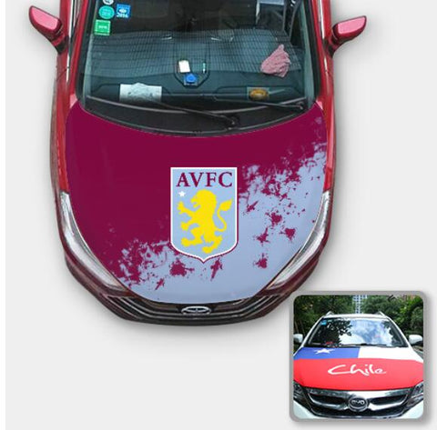Aston Villa Premier League England Car Auto Hood Engine Cover Protector