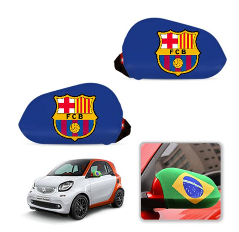 Barcelona La Liga Cubierta del espejo del coche