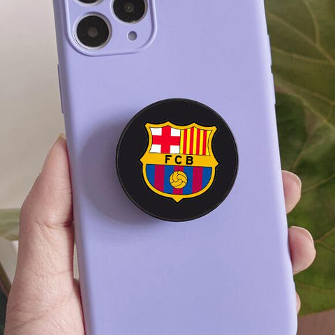 Barcelona La Liga Pop Socket Popgrip Soporte para teléfono móvil Airpop