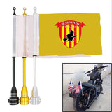 Benevento Serie A Portapacchi per moto bandiera