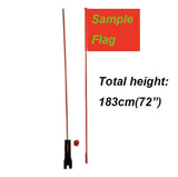 FC Augsburg Bundesliga Fahrrad Fahrrad Hinterrad Flagge