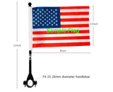 Norwich City Premier League Bicycle Bike Handle Flag