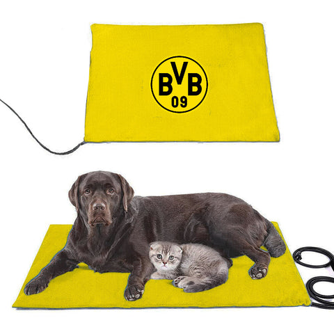 Borussia Dortmund Bundesliga Pet Heating Pad Constant Heated Mat