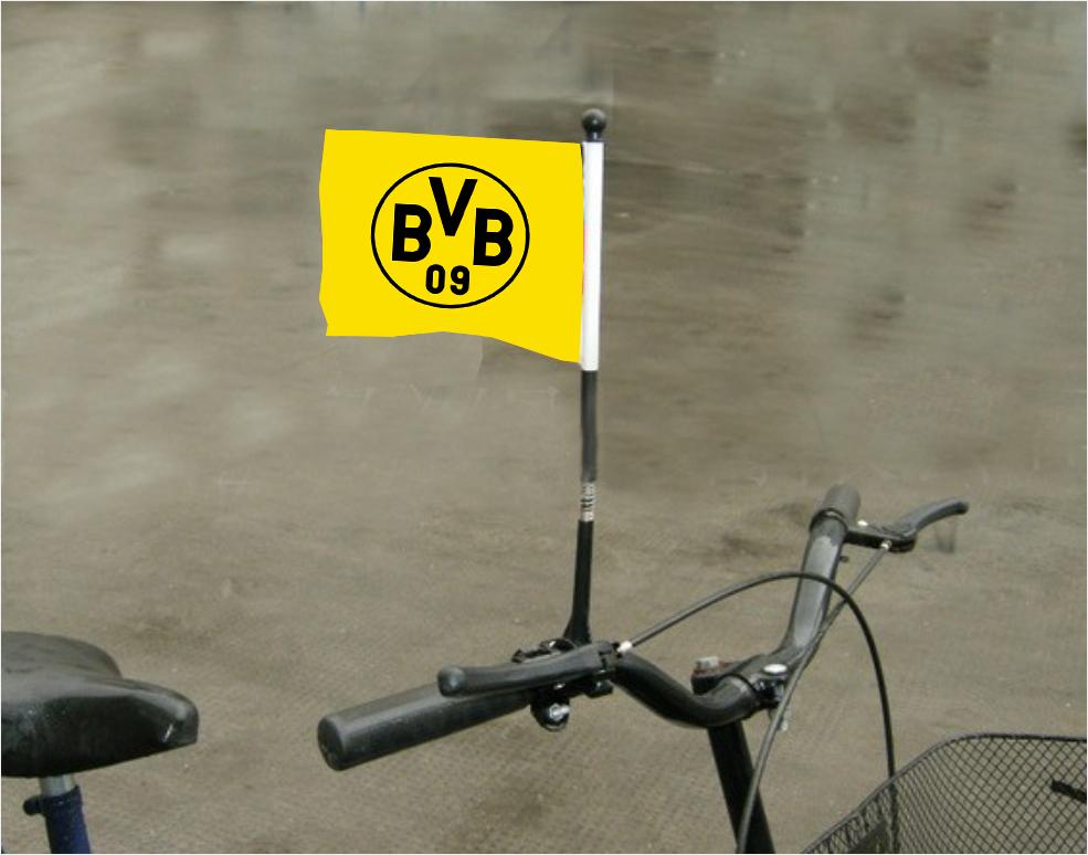 bvb kinderfahrrad Borussia Dortmund Bundesliga Fahrrad Fahrradgriff Flagge – Hesol Sports Covers