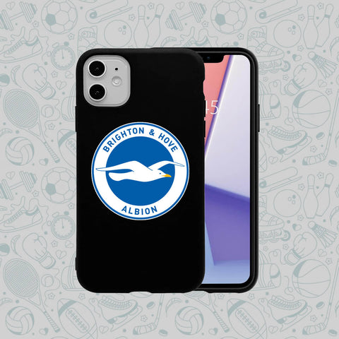 Phone Case Rubber Plastic Premier League-Brighton Hove Albion Print