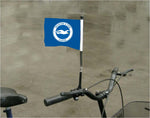 Brighton Hove Albion Premier League Bicycle Bike Handle Flag