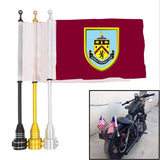 Burnley Premier League Motocycle Rack Pole Flag