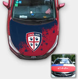 Cagliari Serie A Copertura del cofano dell'auto