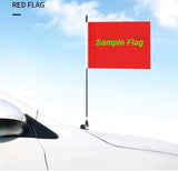 Getafe La Liga Bandera del capó del coche