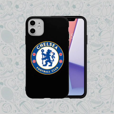 Phone Case Rubber Plastic Premier League-Chelsea Print