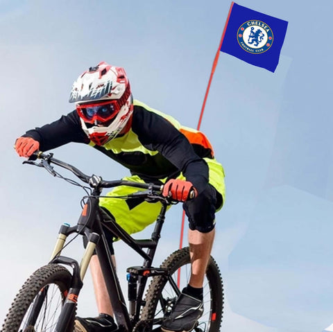Chelsea Premier League Bicycle Bike Rear Wheel Flag