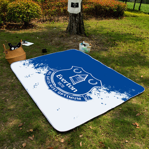 Everton Premier League Picnic Blanket Mat Beach Outdoor Waterproof