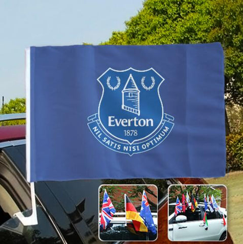 Everton Premier League Car SUV Automobile Window Flag