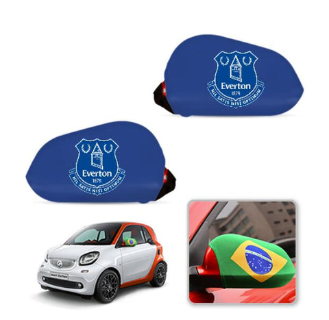 Everton Premier League Car Mirror Covers Side Rear-View Elastic