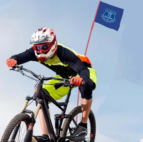 Everton Premier League Bicycle Bike Rear Wheel Flag