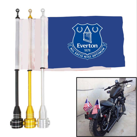 Everton Premier League Motocycle Rack Pole Flag