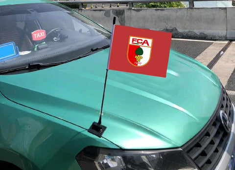 FC Augsburg Bundesliga Autohaubenflagge