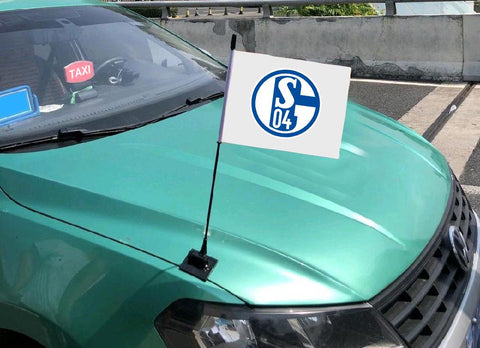 FC Schalke 04 Bundesliga Autohaubenflagge