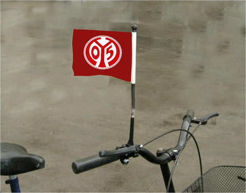 FSV Mainz 05 Bundesliga Fahrrad Fahrradgriff Flagge