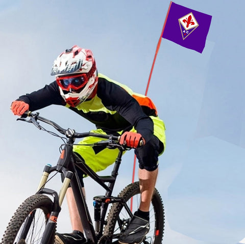 Fiorentina Serie A Bandiera della ruota posteriore della bici della bicicletta
