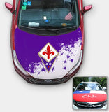 Fiorentina Serie A Copertura del cofano dell'auto