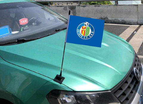 Getafe La Liga Bandera del capó del coche