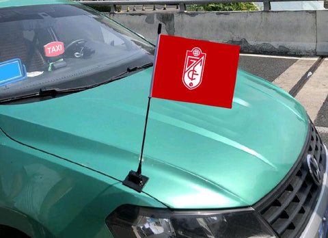 Granada CF La Liga Bandera del capó del coche