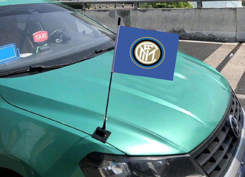 Inter Serie A Bandiera sul cofano dell'auto